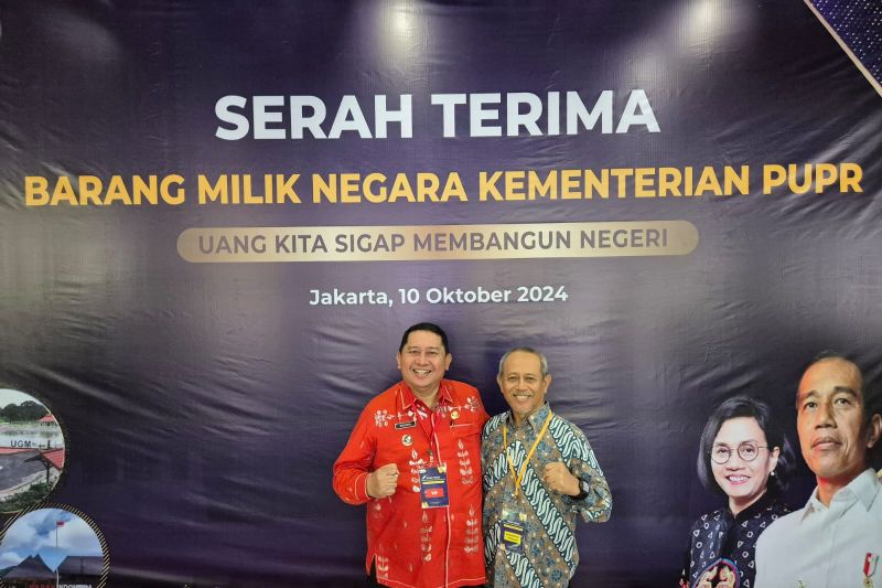 Pemerintah Kota Palu Terima Barang Milik Negara dari Kementerian PUPR