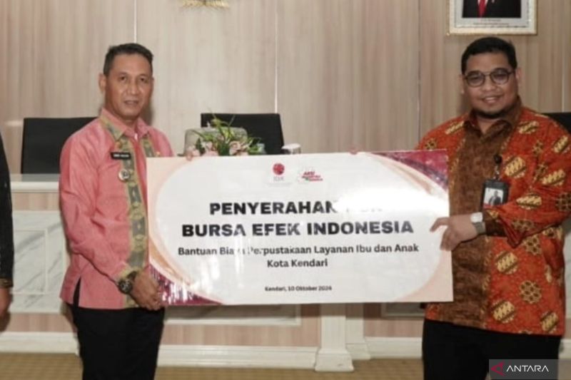 Pemkot Kendari Terima Dana CSR untuk Fasilitas Perpustakaan Ibu dan Anak
