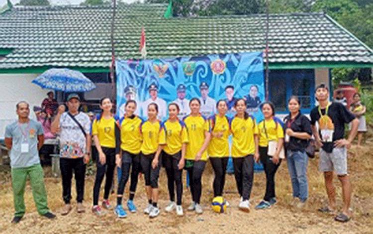 Desa Lalap Bartim Gelar Turnamen Voli HUT ke-16, Dorong Pembinaan Atlet Muda