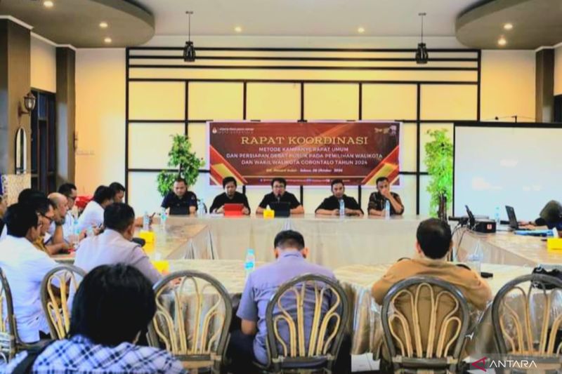 KPU Gorontalo Bahas Metode Kampanye dan Debat Paslon Pilkada