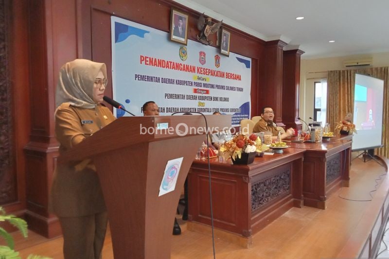 Kerjasama Gorontalo Utara dan Parimo Tekan Inflasi Melalui Pertanian