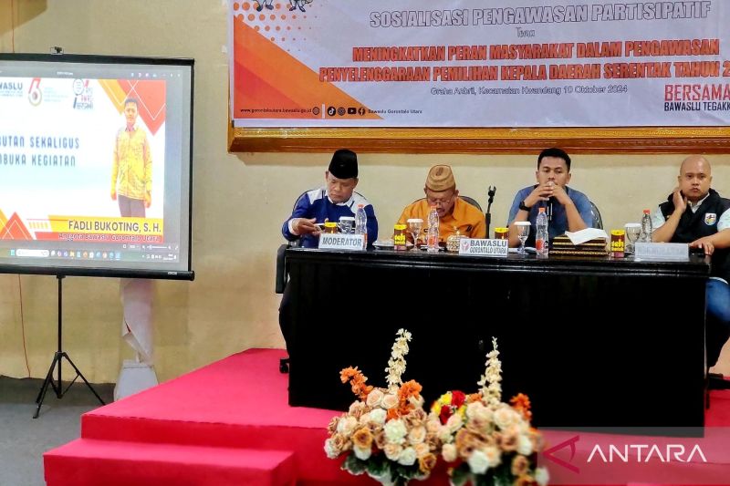 Bawaslu Gorontalo Utara Ajak Masyarakat Awasi Pilkada 2024