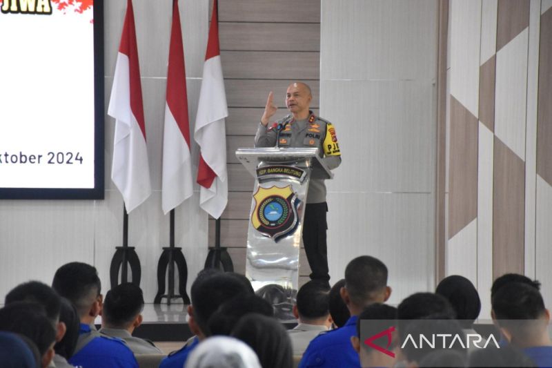 Polda Babel Laksanakan Sosialisasi Pencegahan HIV/Aids untuk Personel