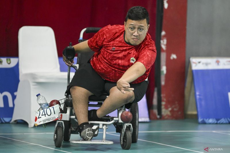 Jawa Tengah Borong Medali Emas Boccia di Peparnas 2024