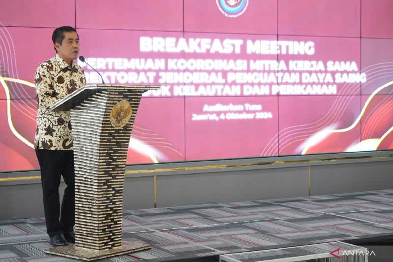 Dirjen Penguatan Daya Saing Produk Kelautan dan Perikanan (PDSPKP) KKP Budi Sulistiyo. ANTARA/HO-KKP