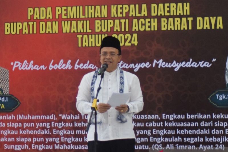 Pj Bupati Aceh Barat Daya Sunawardi (ANTARA/HO-Pemkab Abdya)