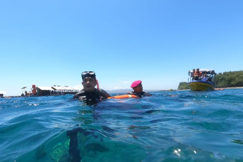 Gubernur Jatim Luncurkan Patung Gajah Mada di Bangsring Underwater