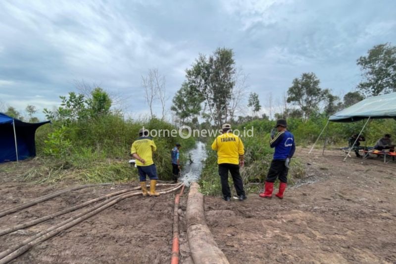 Pemerintah Kalsel Hentikan Pembasahan Lahan Demi Cegah Karhutla