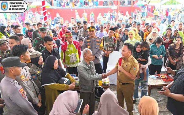 Masyarakat Murung Raya Sambut Antusias Pasar Murah untuk Kendalikan Inflasi