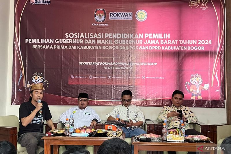 Sosialisasi KPU Jabar Tingkatkan Kesadaran Politik di Bogor