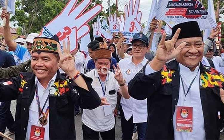 Kelompok Petani Apresiasi Program Kartu Huma Betang Sejahtera Agustiar-Edy