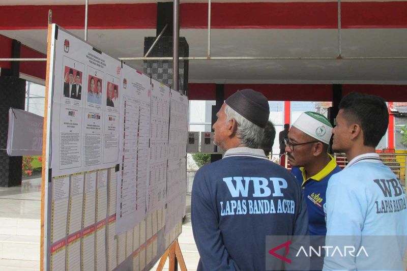 6.428 Warga Binaan Aceh Terdaftar Dalam DPT Pilkada 2024