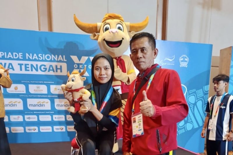 Oktaviani Sumbangkan Medali Perunggu Pertama untuk Kepri di Peparnas