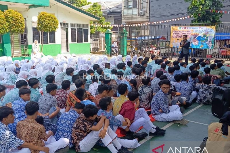 BPBD Kota Bogor Laksanakan Sosialisasi Mitigasi Bencana di Sekolah