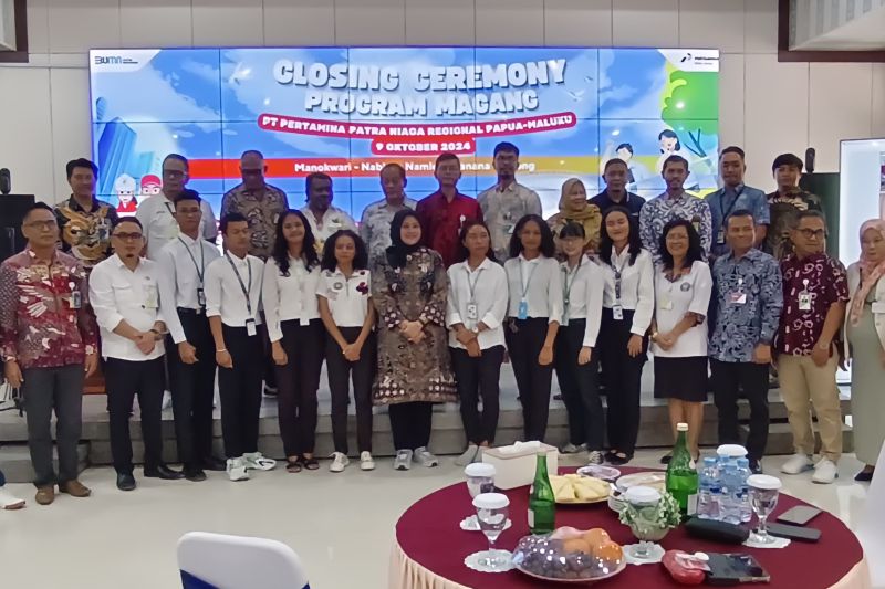 Penutupan Program Magang PT Pertamina Patra Niaga pada Rabu (9/10/2024). ANTARA/HO-Humas PT Pertamina Patra Niaga