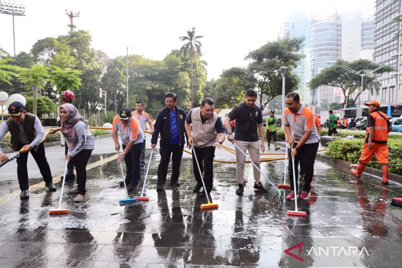 Jakarta Pusat Siapkan Pembersihan untuk Sambut Pelantikan Presiden