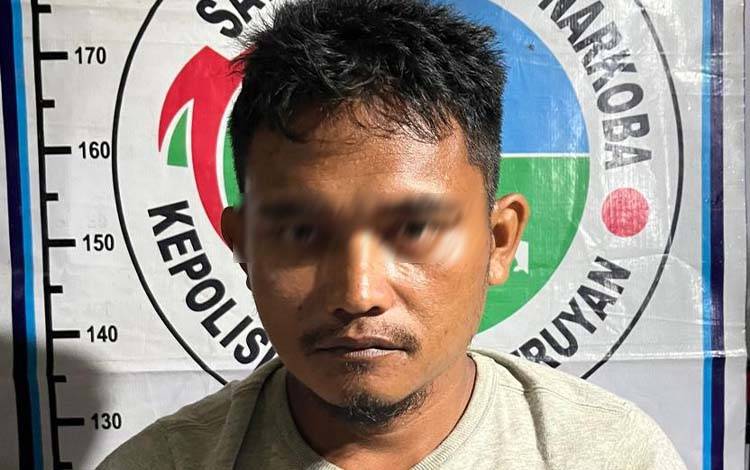 Satresnarkoba Polres Seruyan Tangkap Pengedar Sabu