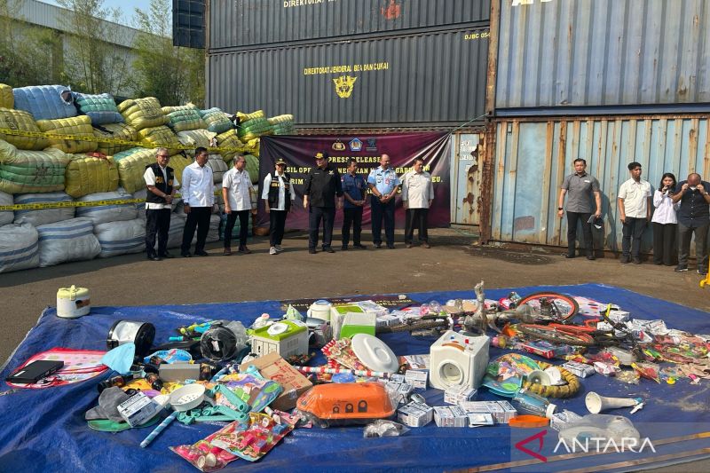 Peningkatan Penindakan Bea Cukai Terhadap Barang Ilegal 25 Persen