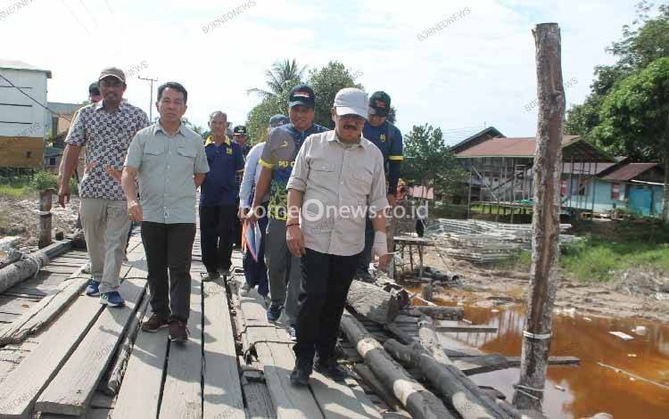 Progres Penanganan 4 Jembatan di Kabupaten Gunung Mas Capai 60-70 Persen