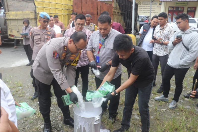 Polres Langkat Musnahkan 21 Kilogram Sabu-Sabu, Perang Narkoba Berlanjut