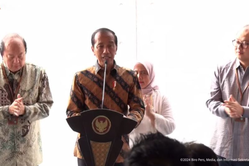 Presiden Jokowi Resmikan RS Mayapada Nusantara di IKN Kalimantan