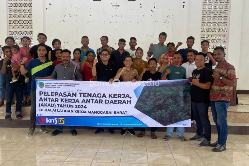 Manggarai Barat Kirim 19 Tenaga Kerja ke Kalimantan Tengah