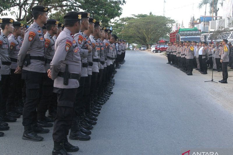 Polresta Kendari Kerahkan 295 Personel Amankan Kampanye Pilkada 2024