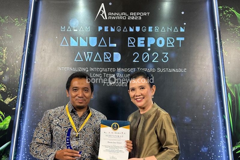 Perum Jasa Tirta I Raih Penghargaan ARA 2023 untuk Transparansi Laporan