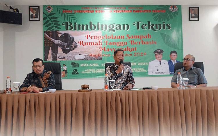 Pj Bupati Seruyan Buka Bimtek Pengelolaan Sampah Berbasis Masyarakat