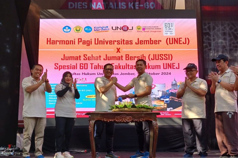 Rektor Unej Luncurkan Dies Natalis Ke-60 dengan Beragam Kegiatan