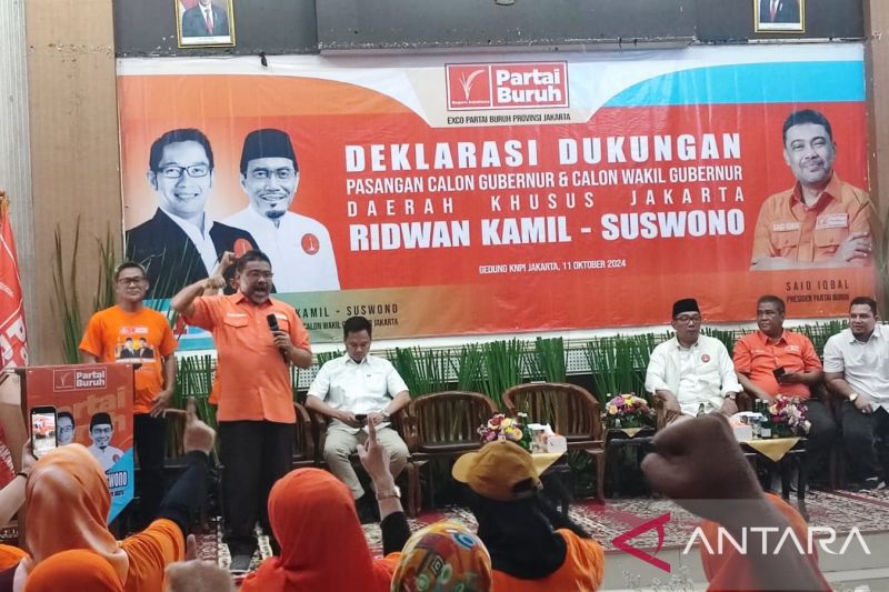 Dukungan 87,5 Persen Buruh Jakarta untuk Pasangan RIDO di Pilkada