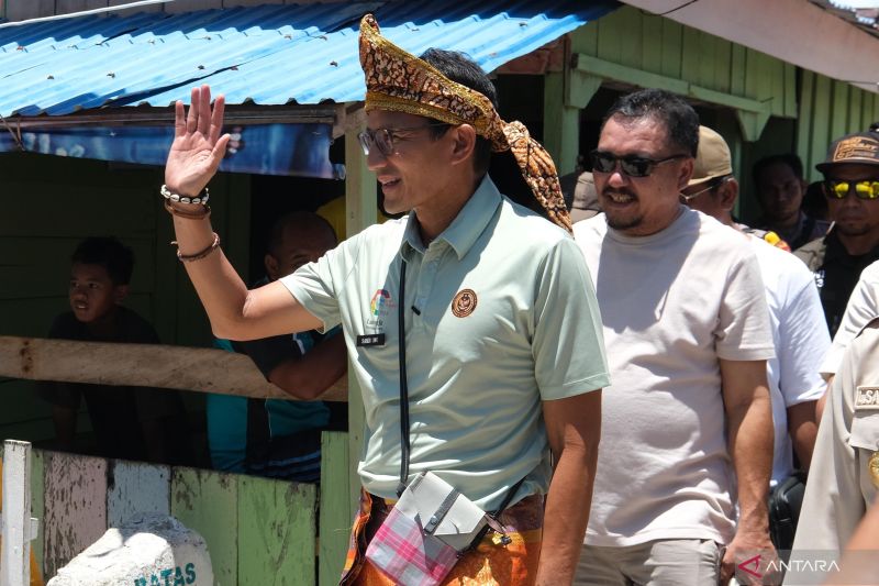 Menteri Sandiaga Uno Sebut Desa Wisata Labengki Luar Biasa