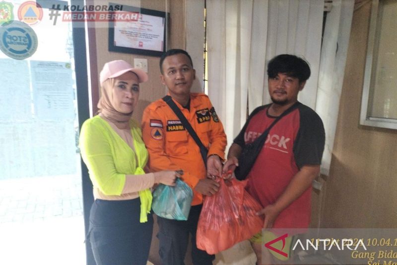 Banjir Melanda Medan, 1.613 Jiwa Terpaksa Mengungsi