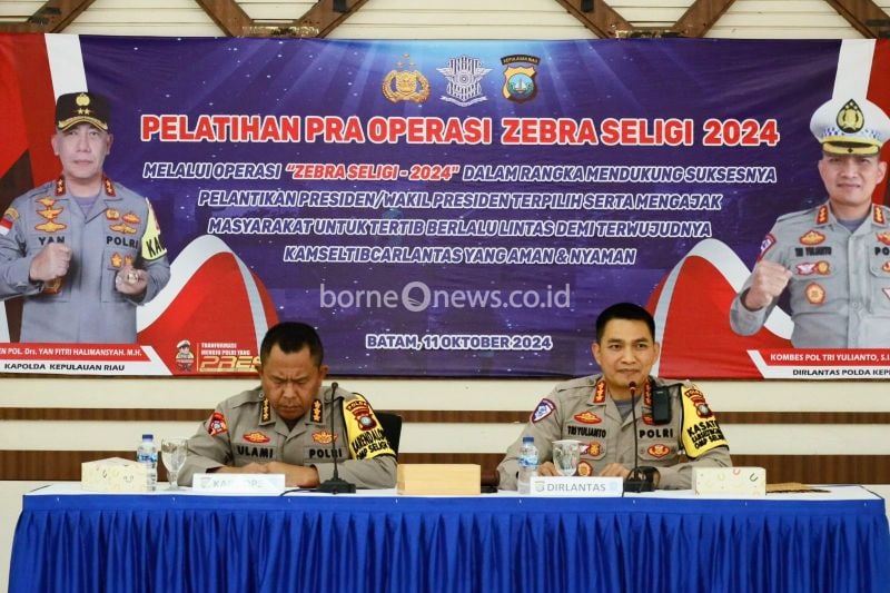 Polda Kepri Gelar Operasi Zebra 2024 Dukung Pelantikan Presiden
