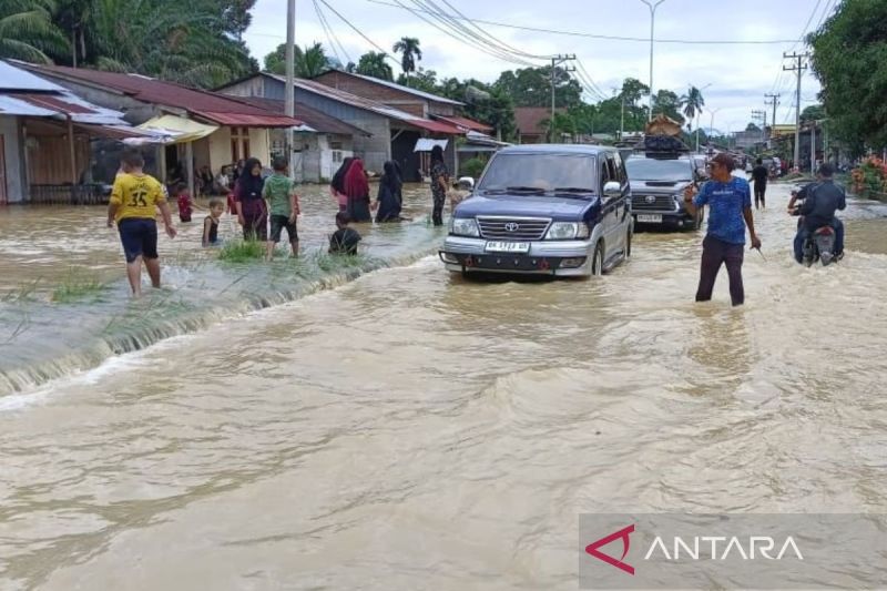 Banjir Rendam 15 Desa di Nagan Raya, Aceh, Ketinggian 30 cm