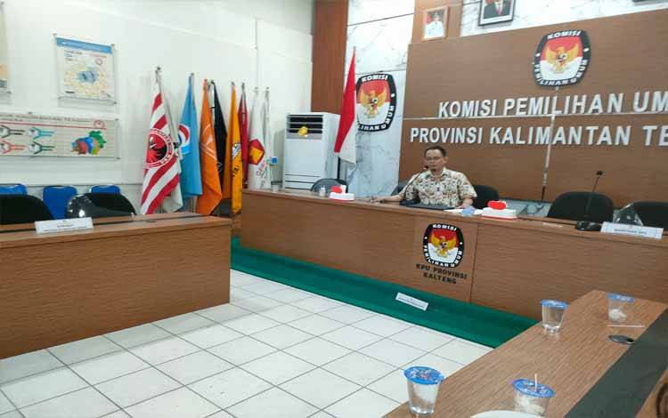 KPU Kalteng Siap Gelar Debat Publik Pilgub dengan Tim Perumus dan Panelis Terpilih