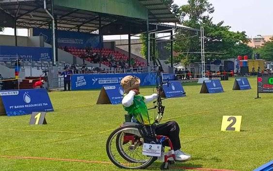 Hadi Susilo Sumbang Perak Untuk Kalteng di Peparnas XVII 2024 Solo