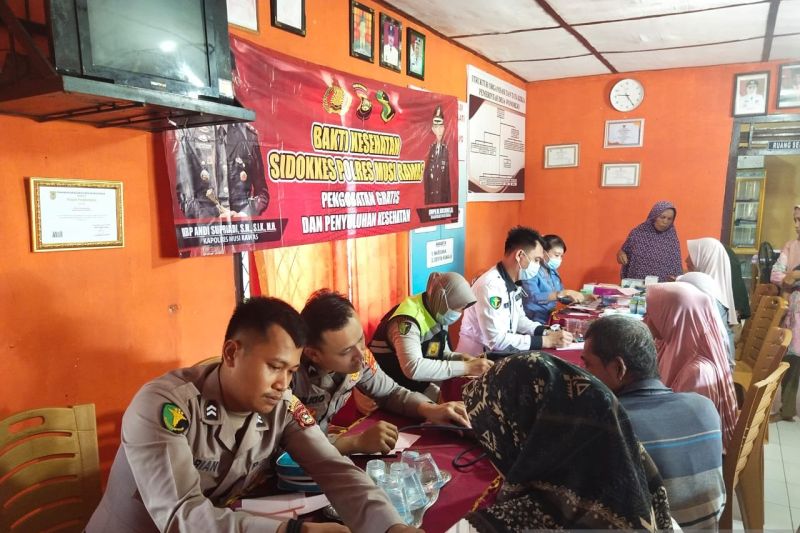 Pemeriksaan Kesehatan Gratis Polres Musi Rawas untuk Masyarakat