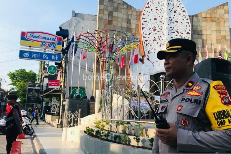 Polresta Denpasar Sterilkan Monumen Bom Bali Sebelum Doa Bersama