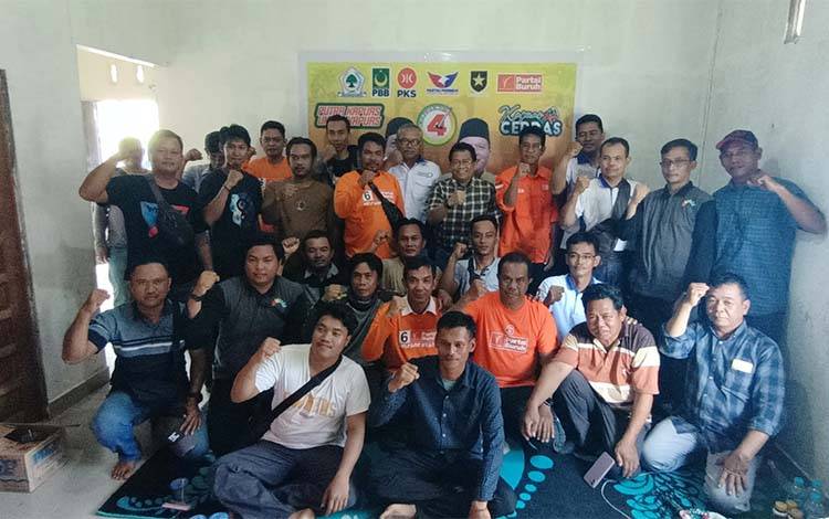 Cabup Kapuas Erlin Hardi Berkomitmen Dengan Partai Buruh Perjuangkan UMK