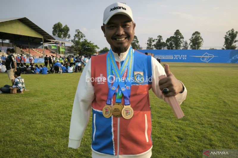 Kholidin Raih Emas Peparnas 2024 sebagai Pengganti Kegagalan