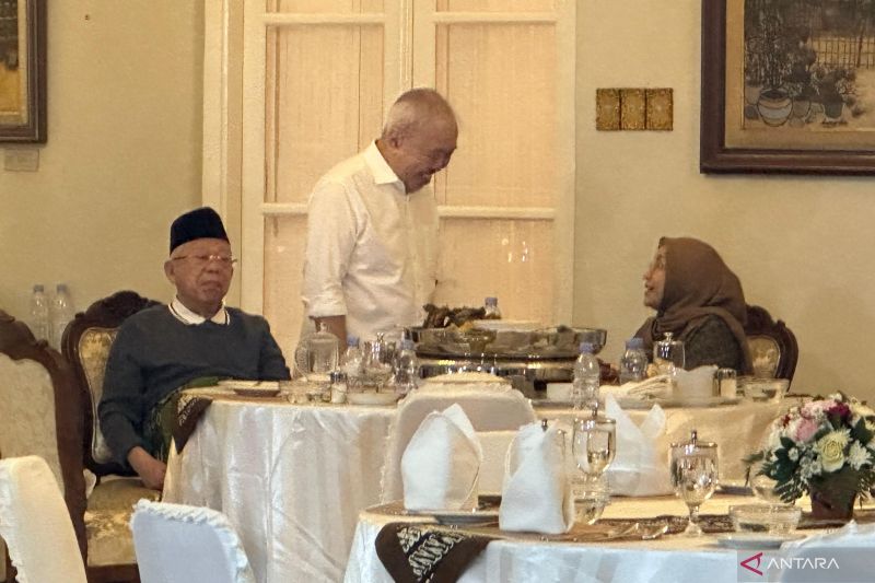 Wapres Ma'ruf Amin Habiskan Malam di Istana Cipanas Sebelum Kunjungan Kerja