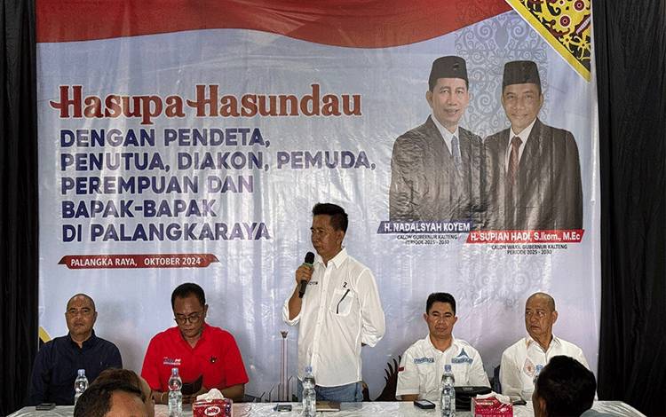 Nadalsyah Siap Hadapi Debat Calon Gubernur Kalteng, Yakin Pengalaman Jadi Modal Utama