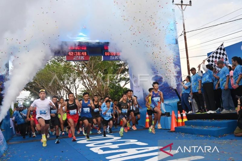 Togean Half Marathon 2024 Dorong Kunjungan Wisata di Sulteng