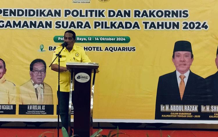 Direktur BSNPG Kalteng Optimis Menangkan Pasangan Asri di Pilgub 2024