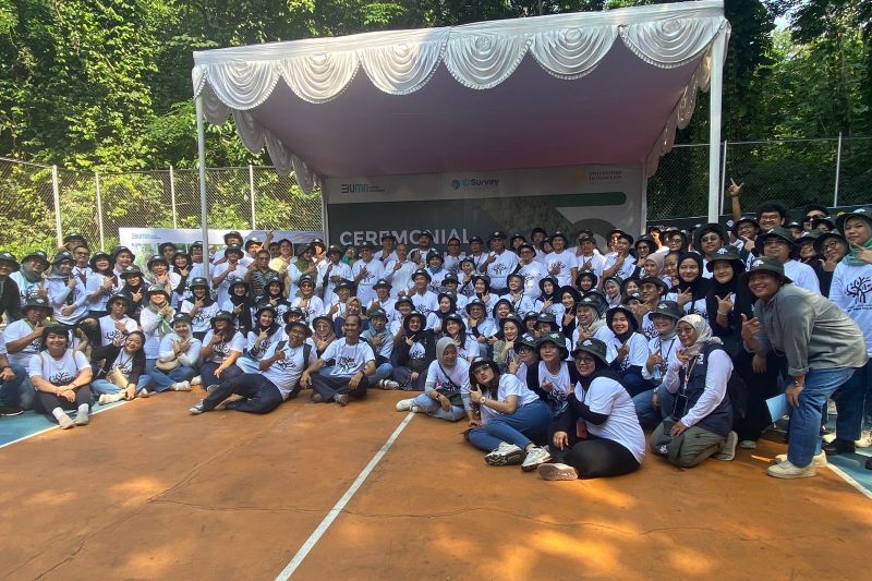 Kolaborasi IDSurvey dan UI Kembangkan Arboretum untuk Keberlanjutan