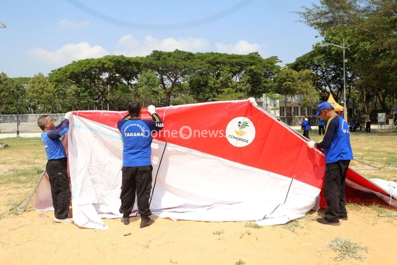 Peningkatan Kemampuan Mitigasi Bencana, Tagana Surabaya Siap Terjun