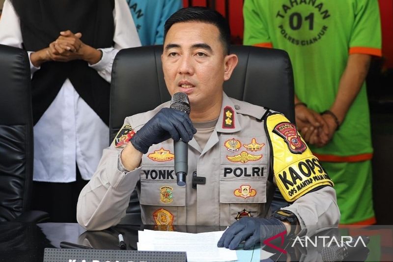 Polisi Cianjur Tangkap Pelaku Pencurian 12 Karung Gabah