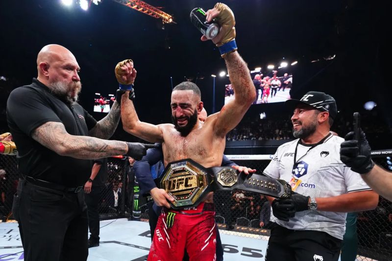 Belal Muhammad Siap Pertahankan Gelar Melawan Rakhmonov di UFC 310
