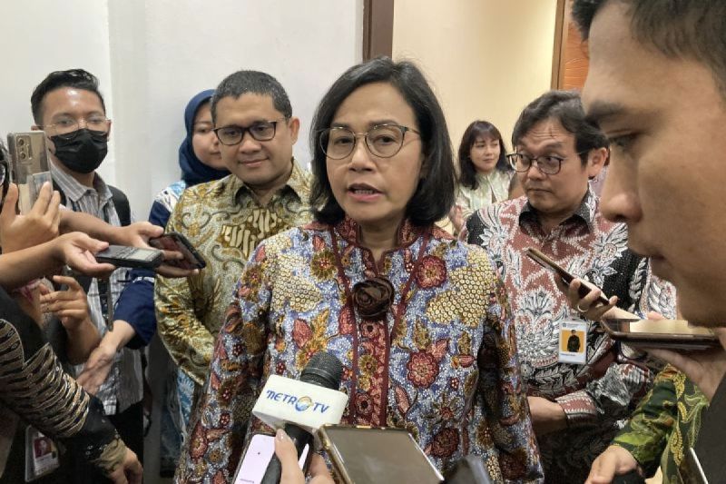 Sri Mulyani Bahas Strategi Penerimaan Pajak Jelang Purna Tugas